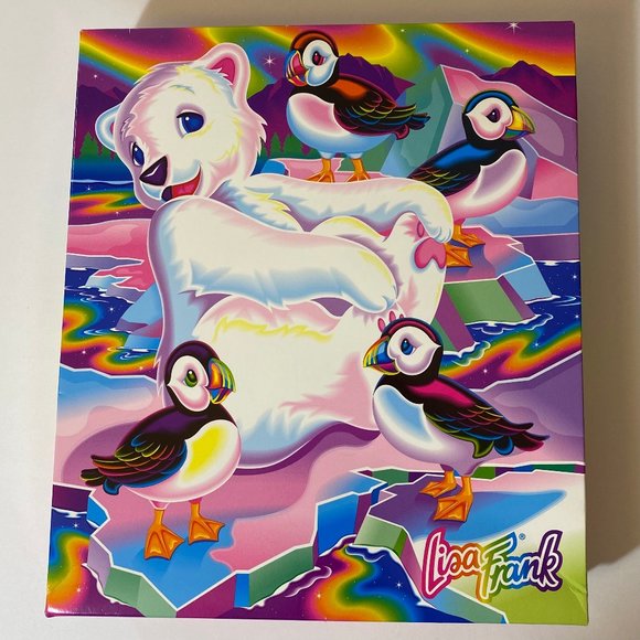 Lisa Frank Accessories - Vintage Lisa Frank Roary Characters Large Empty Stationery Collectible Gift Box